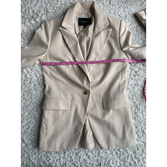 Women's Banana Republic Beige Blazer Size 2 - Picture 5 of 6